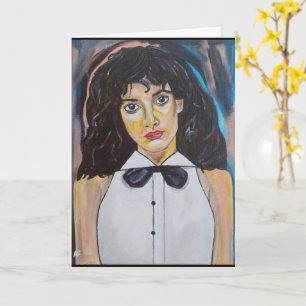 Cartão A Pintura Dançarina por Alfred Fox