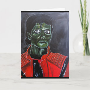 Cartão A Pintura Zumbi por Alfred Fox