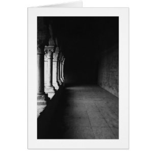 Cartão A placa CLOISTER