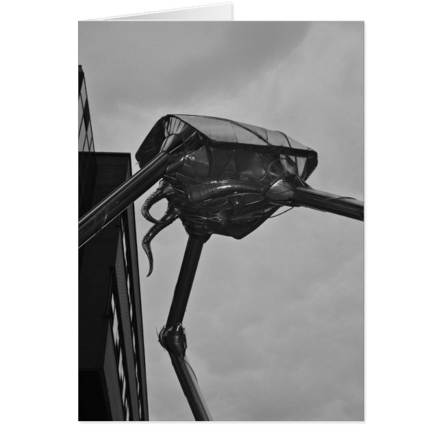 Cartão A placa de escultura marciana (Frente)