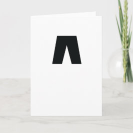 Cartão A placa de saudação do ícone Nightpantz