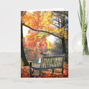 Cartão A Place to sit Gallery Greeting Card
