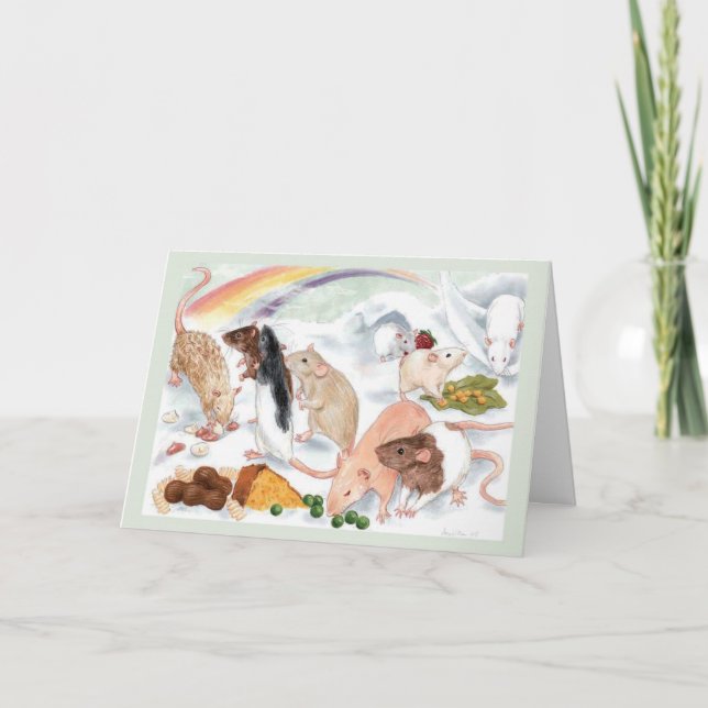 Cartão A Ponte Arco-íris (Frente)