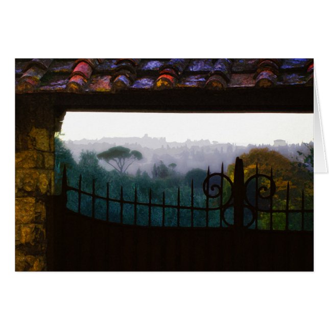 Cartão A Porta (Frente Horizontal)