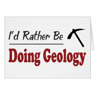 Cartão A preferencialmente esteja fazendo a geologia
