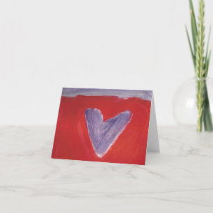 Cartão A Purple Heart Note Card