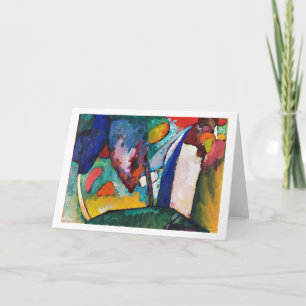 Cartão A Quebra d'água, Wassily Kandinsky