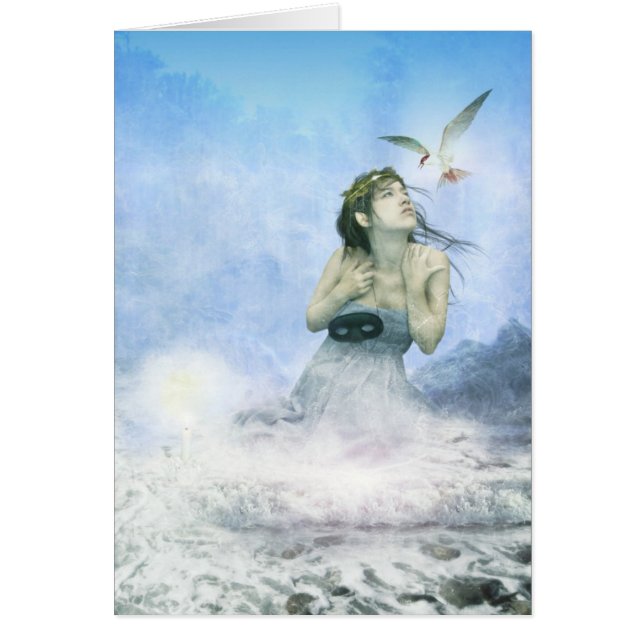 Cartão A rainha do rio (Frente)