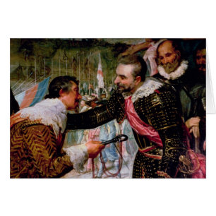 Cartão A rendição de Breda