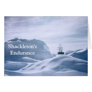 Cartão A resistência de Shackleton