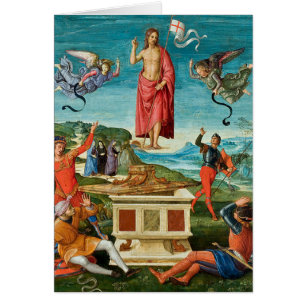 Cartão "A ressurreição de Christ