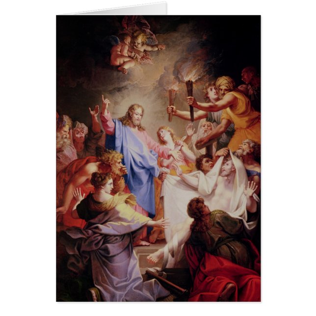 Cartão A ressurreição de Lazarus (Frente)