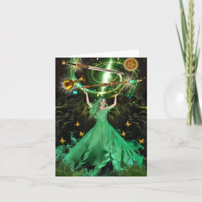 Cartão A roda da fortuna (Frente)