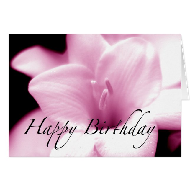 Cartão A rosa (Frente Horizontal)