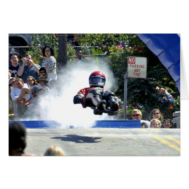 Cartão A rua Luge (Frente Horizontal)