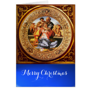 Cartão A Santa Família - O Doni Tondo