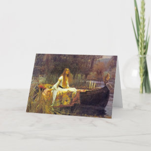 Cartão A Senhora do Shallot