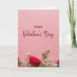Cartão A simple but pretty valentine's Day Card