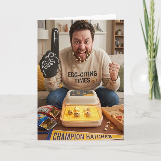 Cartão A Small Crack, A Big Celebration (Frente)