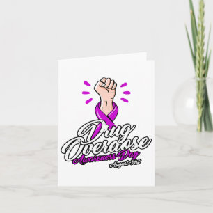 Cartão A Sobredosagem Não Discrimina - A Sobredosagem Awa