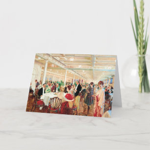 Cartão A Soirée Victor Gabriel Gilbert