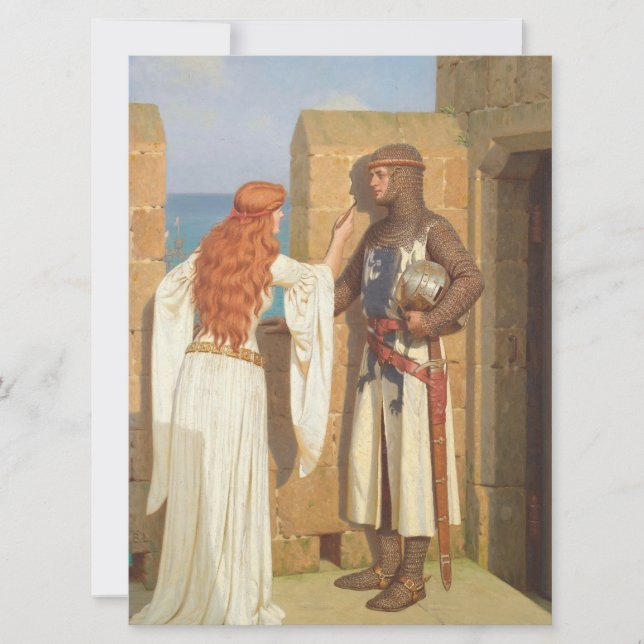 Cartão A Sombra do Cavaleiro (Frente)