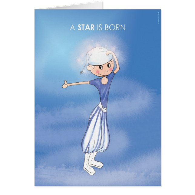 Cartão A star is born (Frente)