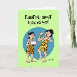 Cartão A sua carta de boas-vindas aniversário de 40 anos