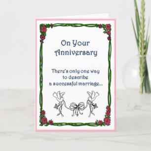 Cartão A successful marriage is...