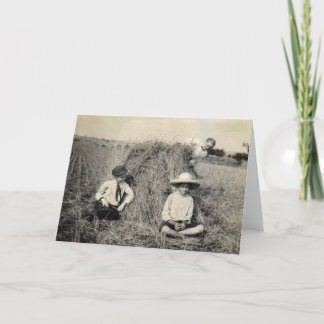 Cartão A surpresa da avó