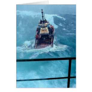 Cartão A tempestade