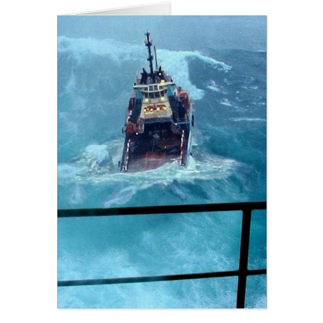 Cartão A tempestade (Frente)