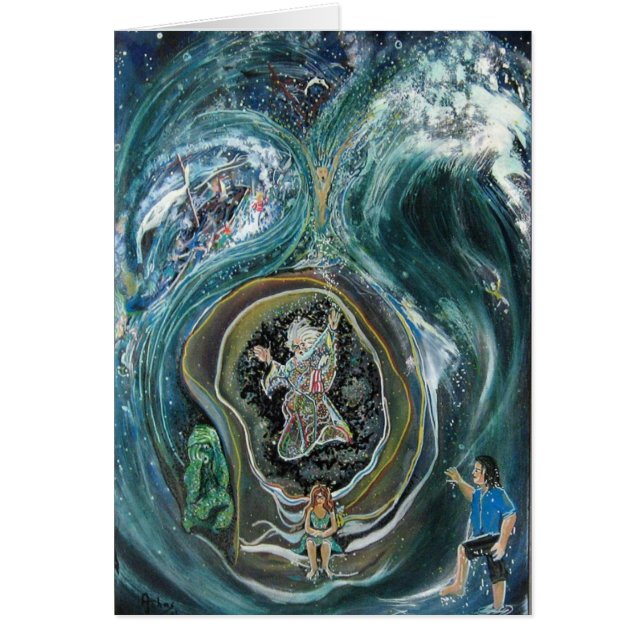 Cartão A tempestade (Frente)