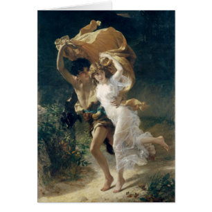 Cartão A Tempestade de Pierre Auguste Cot