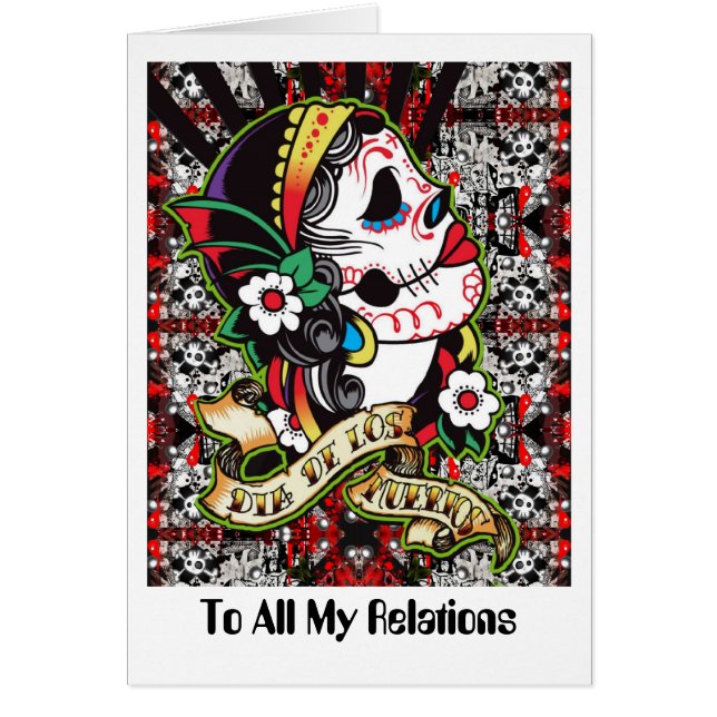 Cartão A todas minhas relações (Frente)