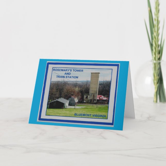 CARTÃO A TORRE DE ROSEMARY & O ESTAÇÃO DE (Frente)