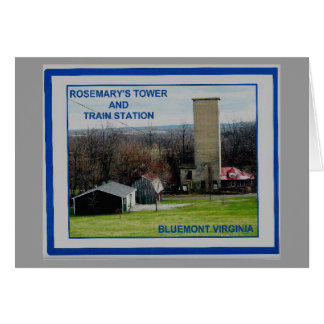 CARTÃO A TORRE DE ROSEMARY & O ESTAÇÃO DE