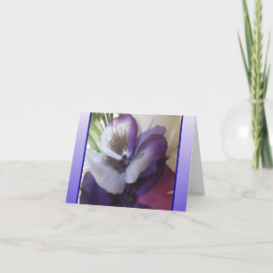 Cartão A Touch of Blue Note Card!
