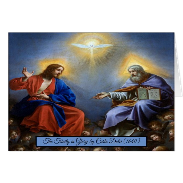 Cartão A Trindade (Frente Horizontal)