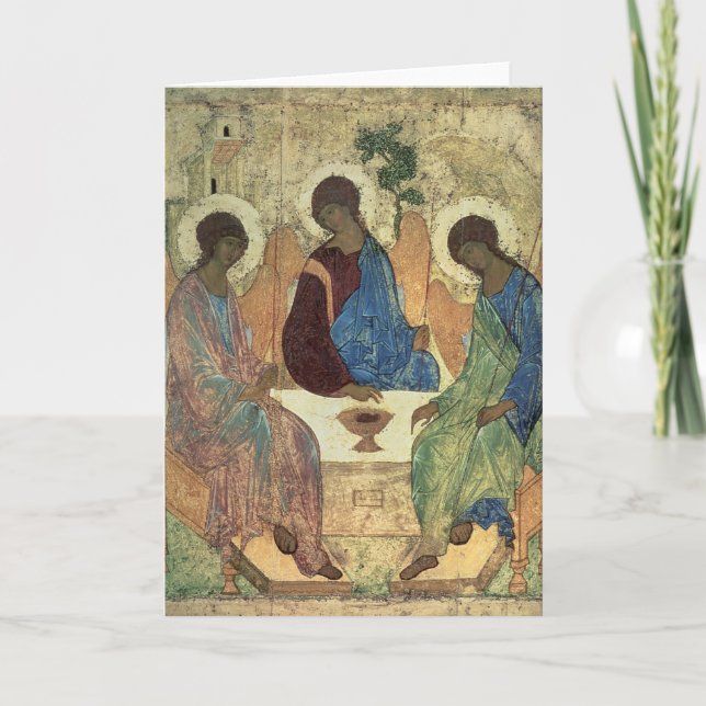 Cartão A trindade santamente, 1420s (Frente)