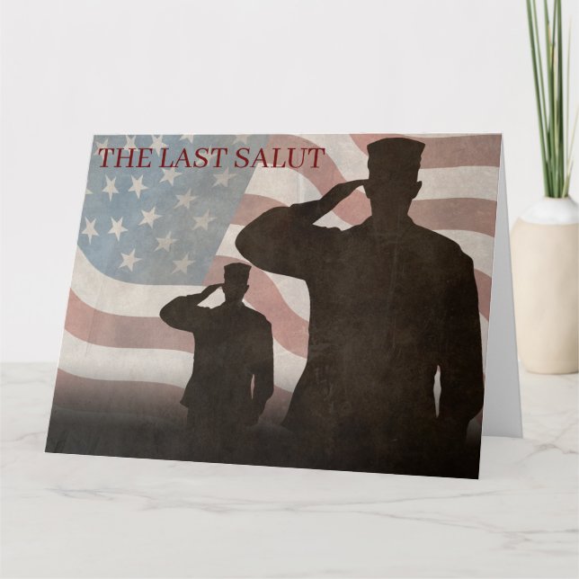 CARTÃO A ÚLTIMA VINTAGEM DE SALUTO (Frente)