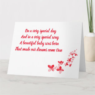 CARTÃO A UMA FILHA ESPECIAL * NO ANIVERSÁRIO