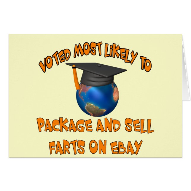 Cartão A venda Farts (Frente Horizontal)