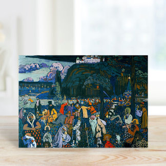 Cartão A Vida Colorida | Kandinsky
