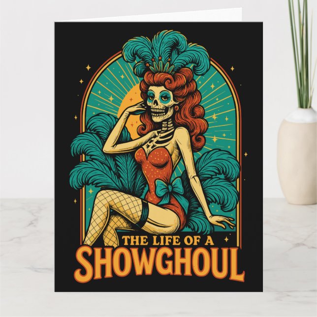 Cartão A Vida de um Showghoul (Frente)