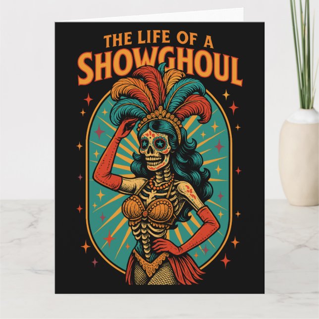 Cartão A Vida de um Showghoul (Frente)