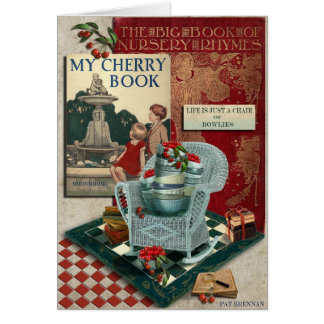 Cartão A vida é apenas uma cadeira dos bowlies