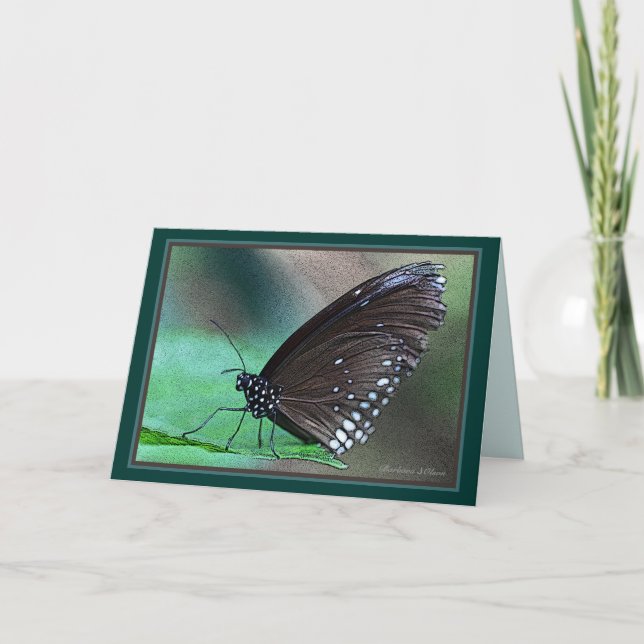 Cartão *A vida é eterna: Linda metáfora para a dentro da  (Frente)