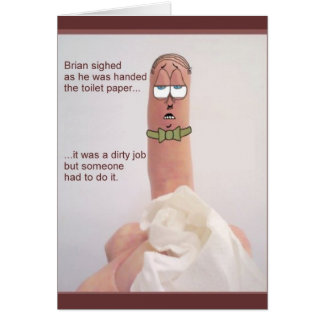 Cartão A vida e o tempo de Brian Grimes # 1