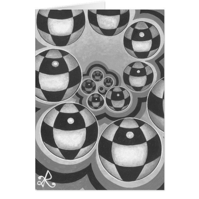 Cartão A vida vai sobre (Frente)